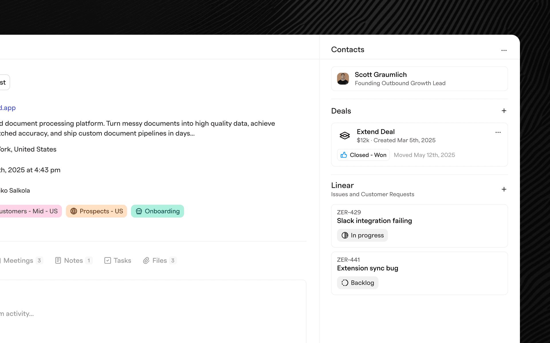 Zero now integrates to Linear in Zero